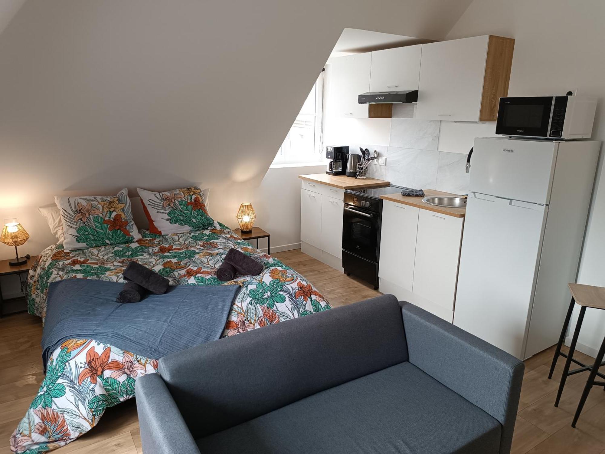 Ferienwohnung Elegant Studio ~Hyper Centre~ Coutances Exterior foto